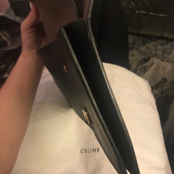 10000% Authentic Celine black clutch - Picture 6 of 8